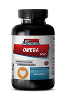 Omega 3 Krill Oil - Omega 8060 - Fish Oil Supplement Foe Skin and Hair (1 Bottle,60 Softgels)