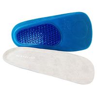 Envelop Gel Orthotics for Women and Men - Shoe Heel Insoles for Running, Hiking - Heel Cup Cushion Half Inserts - Reduce Foot Pain from Plantar Fasciitis, Spurs, Achilles and Arch Issue (Women's 6-10)