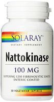 Solaray Nattokinase Supplement, 100 mg, 30 Count