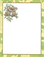 Koala Bear Stationery Printer Paper 26 Sheets