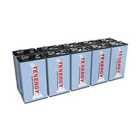 Tenergy 9V NiMH Battery, High Capacity 250mAh Rechargeable 9 Volt Batteries for Smoke Detector/Alarms, TENS Unit, Metal Detector, and More (10 Pack)