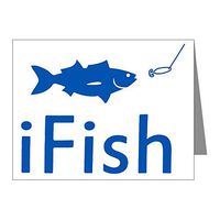 Note Cards (10 Pack) iFish Fishing Fisherman