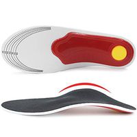 Ailaka High Arch Support Cushion Shoe Insoles for Men & Women, Performance Orthotic Inserts for Flat Foot, Plantar Fasciitis, Feet Heel Pain Relief