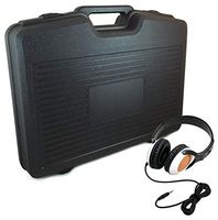 AVID Education AE-54 Classroom Pack 12 Headphones Orange in Storage Case