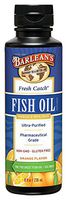 Barlean's Organic Oils Fresh Catch Fish Oil, Orange Flavor, 8-Ounce Bottle