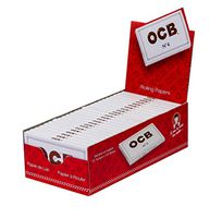 OCB Classic Boîte de 25 Papier à Rouler Doubles Blanc