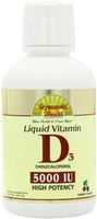 Dynamic Health Liquid Vitamin D3 5000 Iu, Cherry Flavored, 16-Ounce