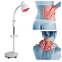 Simlug 275W Infrared Light Red Light Therapy Heat Lamp for Body Muscle Joint Pain Relief Coldness Dispelling Improve Sleep Blood Circulation (110v)