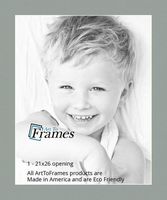 21x26 Sea Foam / Silverpine Custom Mat for Picture Frame with 17x22 opening size (Mat Only, Frame NOT Included)