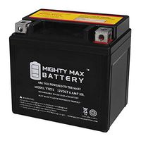 Mighty Max Battery YTZ7S 12V 6AH Battery for Kawasaki Ninja ZX10R, ZX1000 J K ABS Brand Product