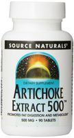 Source Naturals Artichoke Extract 500mg, 90 Tablets