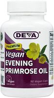 DEVA Vegan Vitamins Vegan Evening Primrose Oil  Vcaps, 90-Count Bottle