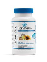 Revivify GMO-Free Royal Jelly with Bee Pollen, Propolis, and Ashwagandha – Bee Antioxidents, Vitamins, Minerals & Contains Royalactin. Ultraformulated & GF with 30-Day Supply – 60ct.