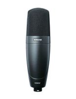 Shure KSM32/CG Embossed Single-Diaphragm Cardioid Condenser Stage Microphone, Charcoal Grey