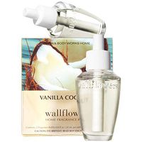 Bath and Body Works New Look! Vanilla Coconut Wallflowers 2-Pack Refills