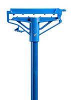 M2 Professional 54" Step-N-Go Fiberglass Wet Mop Handle - Blue (Case of 12)