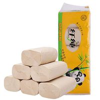 Napoo Recycled Bamboo Toilet Paper Unbleached, 4 Ply Strong Tubeless Bathroom Commercial Paper Towels Bath Tissue Biodegradable Septic Safe (20 Rolls)