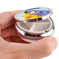 DISNEY COLLECTION Pill Case Winnie The Pooh and The Ear 3 Sets Water Rust Proof Travel Portable Daily Medicine Pill Box