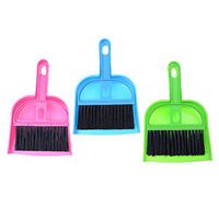 37YIMU Mini Cleaning Brush and Dustpan Set Desktop Sweep Broom for Computer Keyboard Desktop Car Table, Set of 3