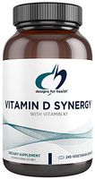 Designs for Health Vitamin D Synergy - 2000 IU D3 with Vitamin K1 (240 Capsules)