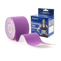 AUPCON Sports Kinesiology Tape Uncut Hypoallergenic Breathable Muscle Tape Therapy Recovery Support for Knee Shoulder Ankle Elbow Shin Neck Splints FDA Approved Latex Free (Purple)