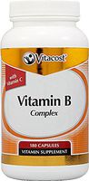 Vitacost Vitamin B Complex With Vitamin C -- 180 Capsules