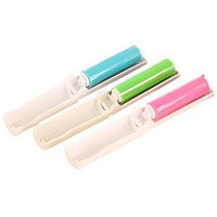 1 Pc Washable Lint Dust Hair Remover Folding Cloth Sticky Roller Brush Cleaner for Clothes, Furniture and Carpet Fur Remover Cleaner for Pets (Color Random)