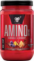 BSN Amino X Muscle Recovery & Endurance Powder with BCAAs, 10 Grams of Amino Acids, Keto Friendly, Caffeine Free, Flavor: Fruit Punch, 30 Servings (Packaging May Vary)