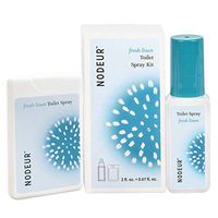 NODEUR® Before You Go Toilet Spray Bathroom Air Fresher 2oz Bottle Plus 0.67oz Travel Size 1+1 Kits (Fresh Linen)