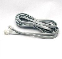LC6C07 Telephone Line Cord, 6P6C, 7 feet