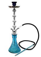 1 hose 26" Blue Hookah shisha nargila bar hookas nargile glass water Vase pipe