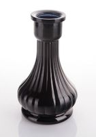 SALE NEW BLACK MEDIUM GENIE VASE Hookah Shisha Narguile Water Smoking Pipe