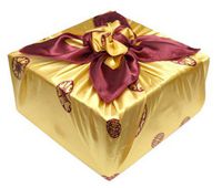 Reusable Fabric Gift Wrapping (Standard Set) Set of 10 Cloths (28in)