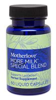 Motherlove More Milk Special Blend (60 ct.) Herbal Galactagogue Breastfeeding Supplement w/Goat’s Rue & Organic Herbs - Supports Mammary Tissue Development & Milk Supply