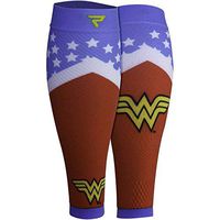 PerfectShaker Performa Calf Sleeves- for All Your Running Needs! (Wonder Woman, Small)