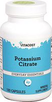 Vitacost Potassium Citrate - 99 mg - 180 Capsules