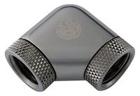 Bitspower G1/ 4 Inch Sled Dual Rotary (360 Degrees Rotation) 90 Degree Corner Extender Sparkle Black