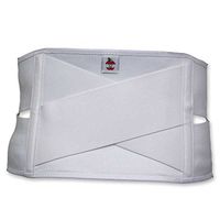 Lower Back Elastic Support Belt with Cross Straps Small