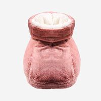 MOXIN Foot Warmer, 2 Temperature Settings, Washable, Heightening Design, Feet Warmers, for Cold Feet in Winter, Chronic Pain Relief,Pink