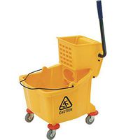 Mop Bucket with Wringer - 35 Quart