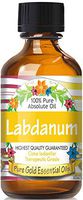 Pure Gold Labdanum Essential Oil, 100% Natural & Undiluted, 60ml
