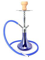 GStar 21" Premium Single Hose Hookah Set with Aluminum Parts and Silicone Hookah Hose