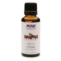 NOW Essential Oils Clove Oil 100% Pure 1 fl oz