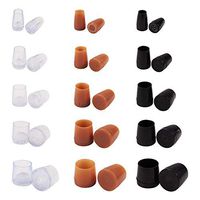 WANDIC High Heel Protectors, 30 Pcs/15 Pairs Heel Caps for High Heels Heel Covers for Stilettos for Women' Shoes, 3 Colour 5 Sizes