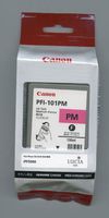 Canon PFI-101PM 0888B001AA ImagePrograf IPF5000 IPF5100 IPF6000 IPF6100 IPF6200 Ink Cartridge (Photo Magenta) in Retail Packaging
