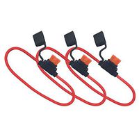MCIGICM Inline Fuse Holder with 40A ATC Blade Fuse, 10 AWG, 3 Pack