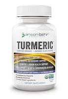 Turmeric Curcumin (Organic) Black Pepper. Highest Potency Available. Premium Pain Relief & Joint Support with 95% Standardized Curcuminoids. Non-GMO, Gluten Free Turmeric Tablets with Black Pepper