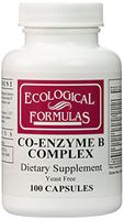 Ecological Formulas/Cardiovascular Res. - Co-Enzyme B Complex - 100 Caps.