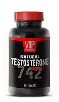 Natural Testosterone Booster 742 with Tribulus Terristris Extract and Saw Palmetto Extract - More Energy and Muscle Growth (1 Bottle 69 Count)