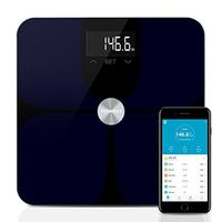Tenergy Vitalis Body Fat Scale, High Precision Smart APP Scale, BMI Scale, Wireless Bluetooth Body Scale with Large Display, ITO BIA Technology, Digital Weight Scale Max Weight 400 LBS (iOS/Android)